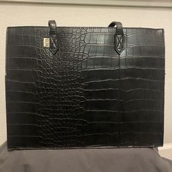 Beis Croc Mini Work Tote - Black - Totes