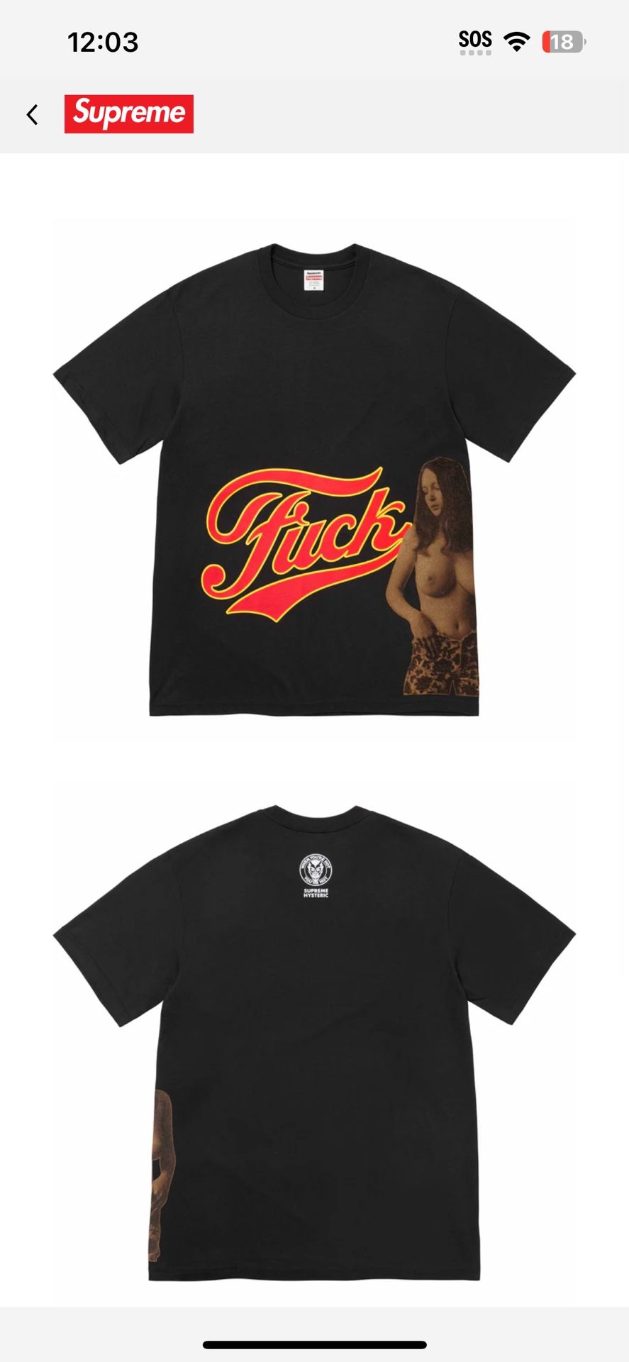 Supreme Fck Shirt