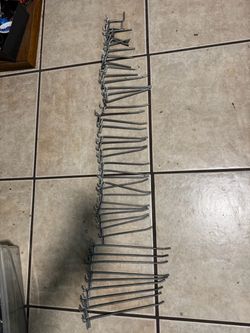 Metal Pegboard Hooks Lot