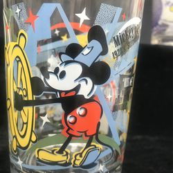 McDonalds Walt Disney World 100 Years of Magic Glass, Mickey