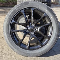 20'' Wheels Rims Tires 5x127 Jeep Grand Cherokee Dodge Durango SRT