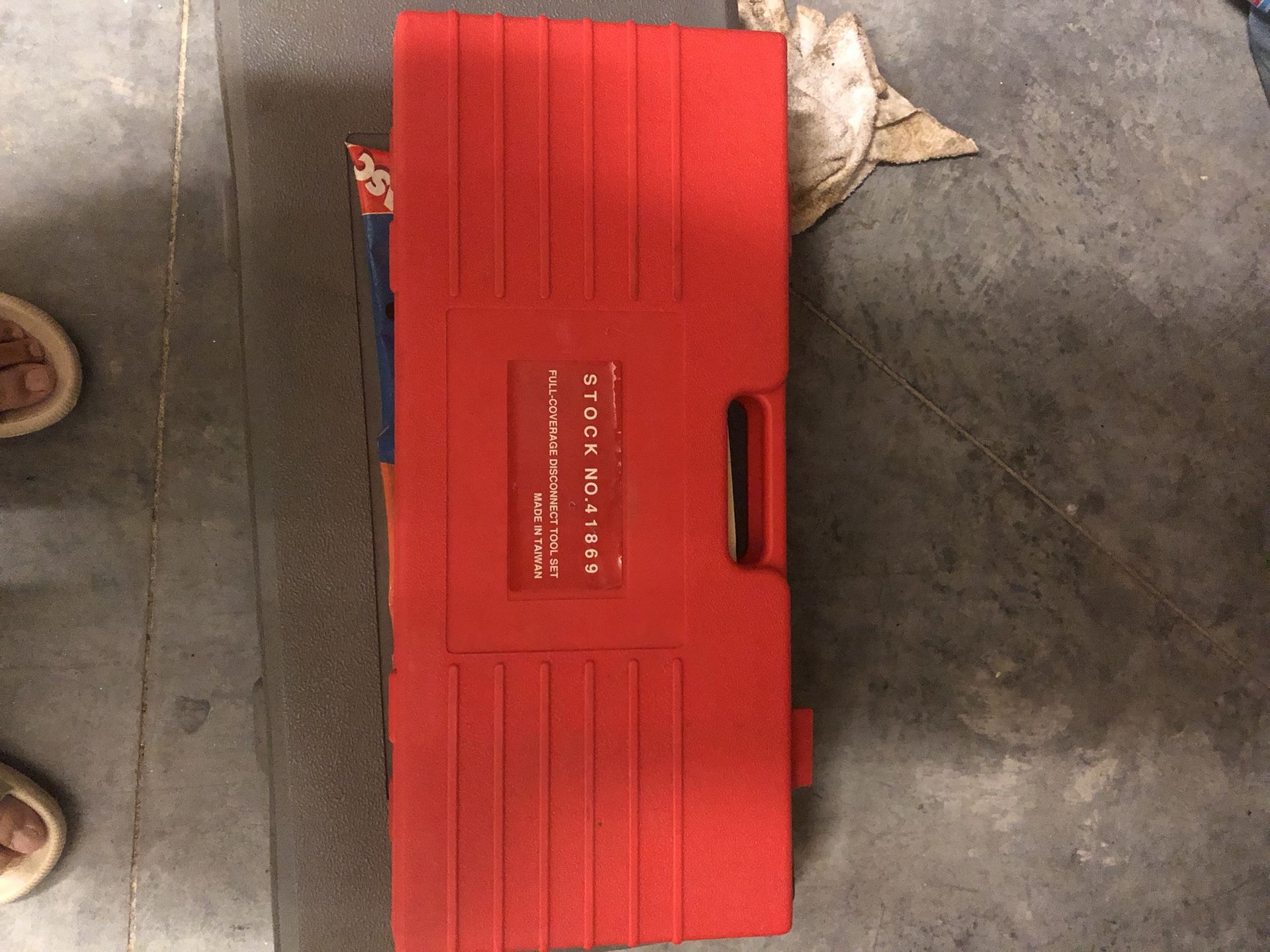 BRAND NEW NO. 41869 FULL-COVERAGE DISCONNECT TOOL SET MADE IN TAIWAN