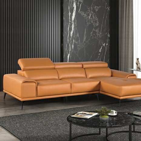 New Luxury Leather Sectional Couch / Free Delivery