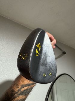 Right Handed Nakashima NAK Wedge 52* 07 KBS Tour Wedge Flex Steel Golf Club on Lamkin Jumbo Grip
