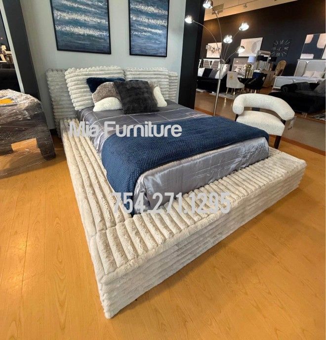 Corduroy Storage Bed Square Bed NEW Finance Available