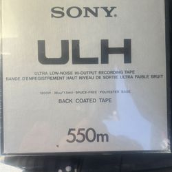 One (1 pcs) Sony Reel 2 Reel ULH Recording tape