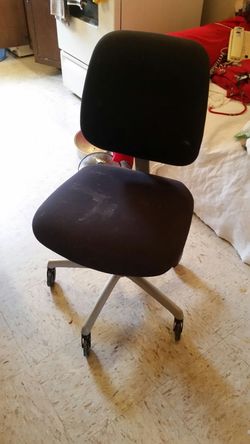 Office chair on wheeles