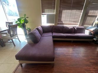 Modular L-Shaped Sectional Sofa (2-Piece Set)