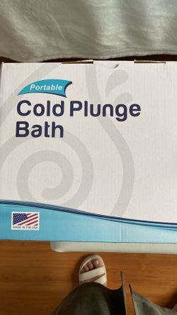 Cold plunge bath portable