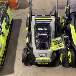 RYOBI 40V HP Brushless 20 in. Cordless Electric Battery Walk Behind Self-Propelled Mower Tool Only