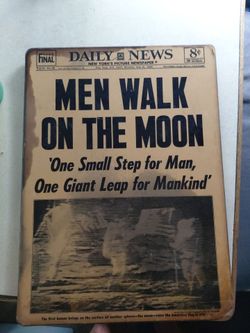 Men walk on the moon original coffee