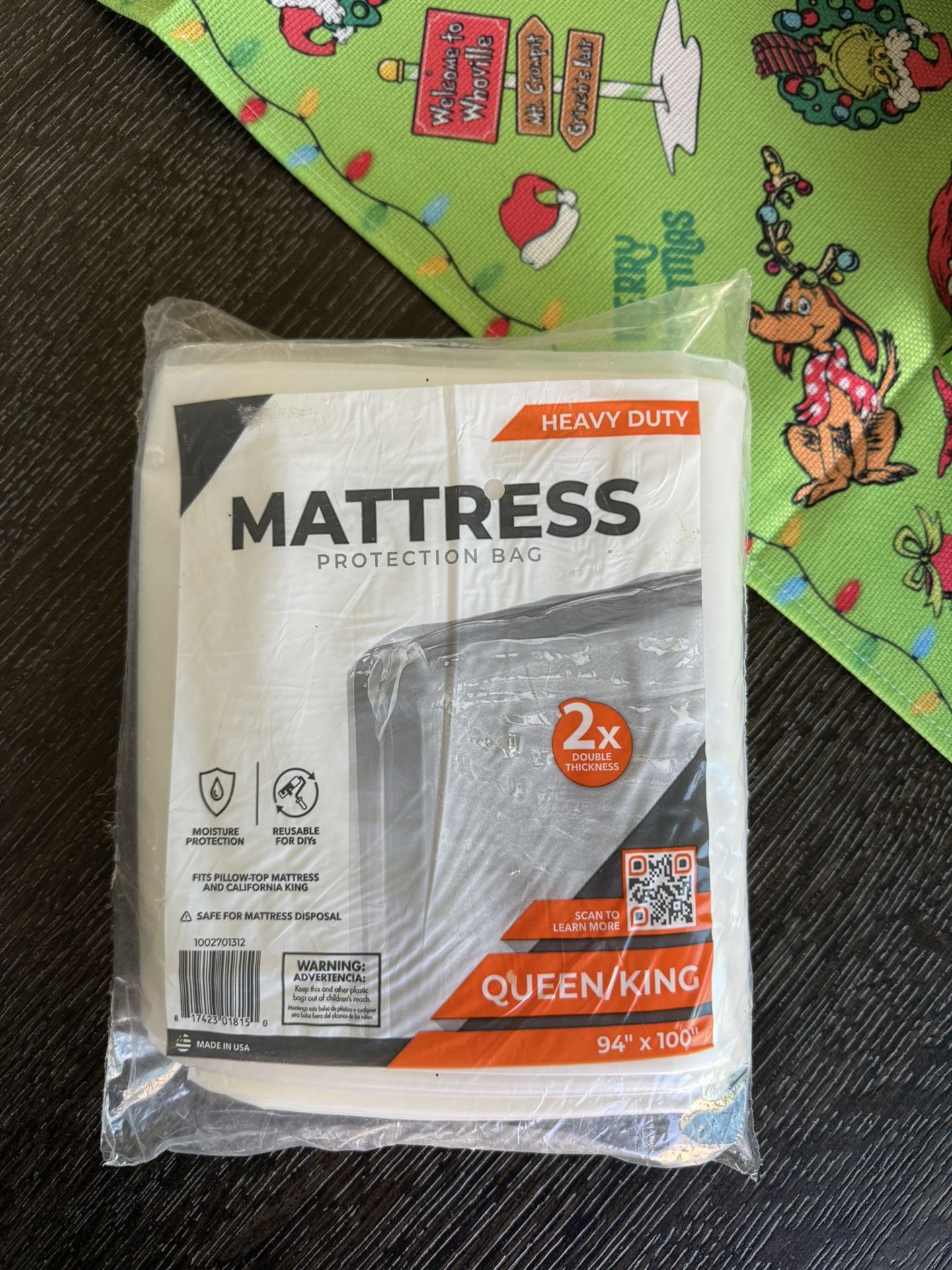 Mattress Moving Bag