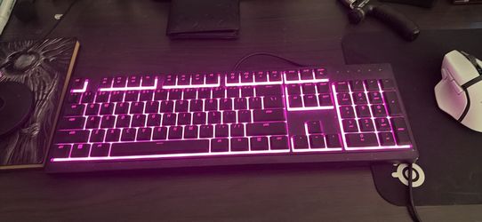 Razer headset and keyboard