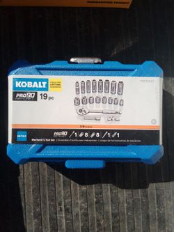 Kobalt 19pc Mechanic's Tool Set 