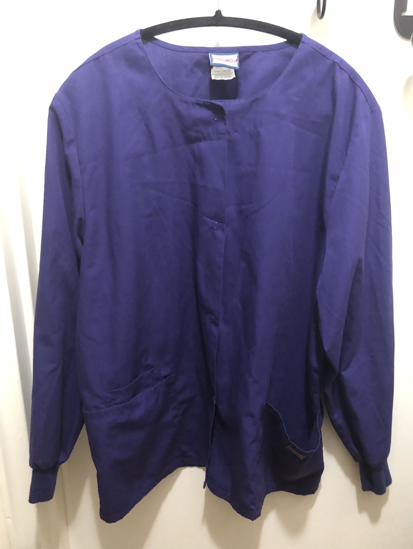 AUTHENTIC SCRUBS CHEROKEE WORKWEAR Size M Scrub Jacket