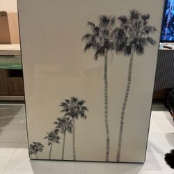 Large Palm Tree Wall Art – 36” × 48”
