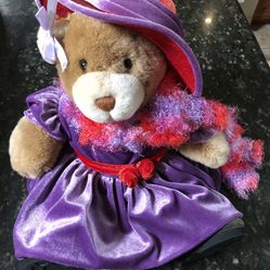 Red hat society Teddy Bear