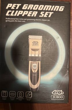 JUBOO Professional Wireless Pet Grooming Clipper Set