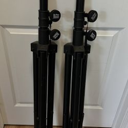 OnStage All-Aluminum Speaker Stand – Black