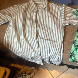 Four shirts—three short-sleeve and one long-sleeve (that one is new). All four for $18.