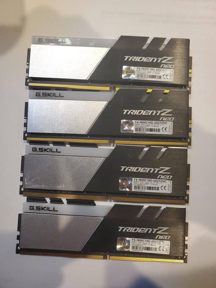G.Skill Trident Z Neo Series DDR4 RAM 32GB (2x16GB) 3600MT/s