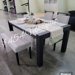 ✅️✅️ Dinning set  (3 pcs elegance and contemporary)✅️✅️ 
