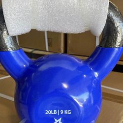 New set of kettle bells at 2015 and 10