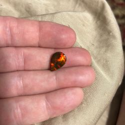 Gorgeous, Fiery Opal Gemstone