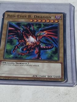 Blue Eyes and Red Eyes Dragon