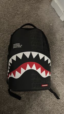 Spray ground backpack