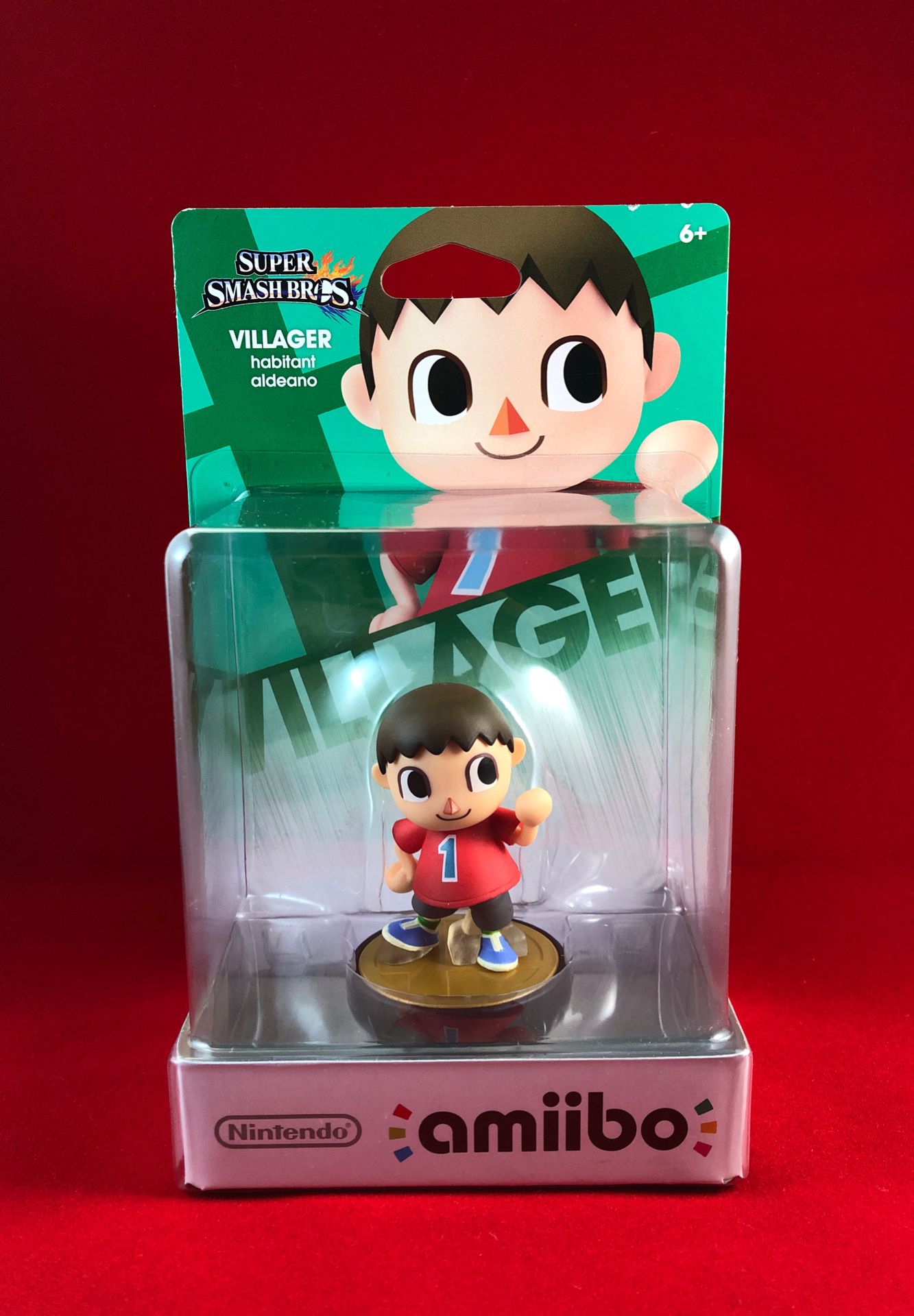 Animal Crossing Amiibo Villager (Fist Edition) Smash Bros
