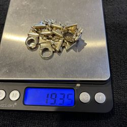 14 Karat Gold Bracelet, And Necklace