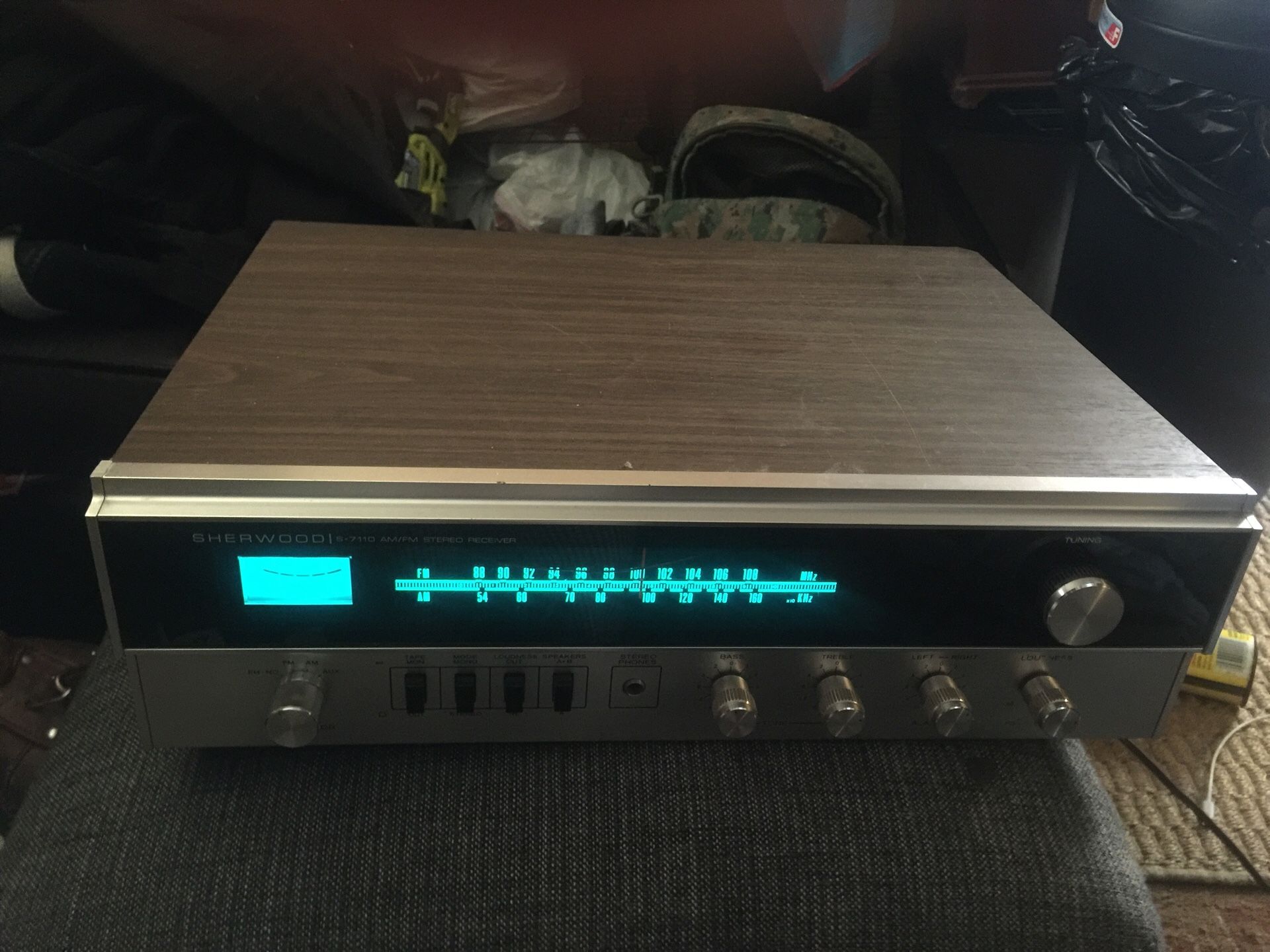 Sherwood s-7110b am/fm stereo