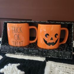 Rae Dunn Halloween Mugs
