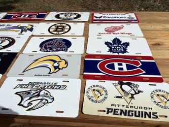 Novelty Sports License Plates