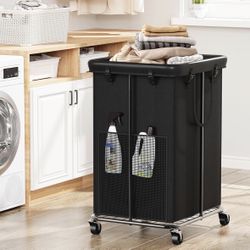 🔥 BRAND NEW 150L Rolling Laundry Hamper w/ Wheels – LARGE, Durable – $35 TODAY 🔥
