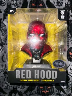 CHASE PLATINUM EDITION McFarlane DC Direct Red Hood Cowl Replica Batman 3 Jokers