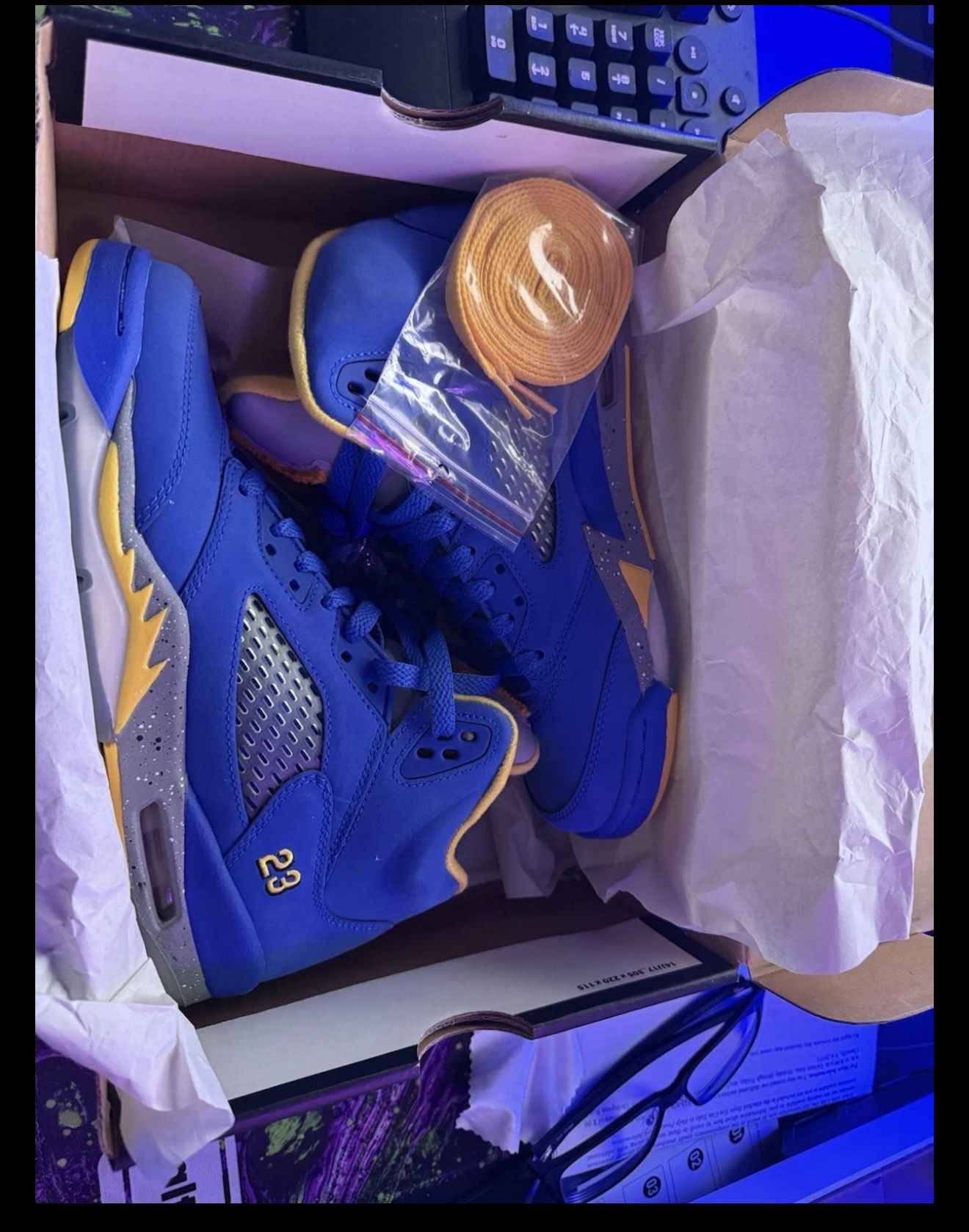 Jordan 5 Laney JSP (GS) Size 6Y
