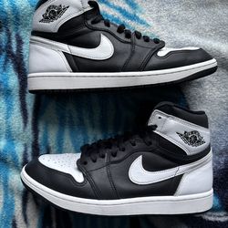 Air Jordan 1 Black White 2.0 Size 10