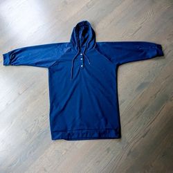 Women's Sweatshirt Hoodie, Size 46, Navy Blue