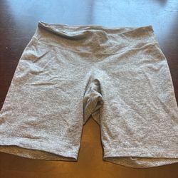 Old Navy Grey Biker Shorts-XL