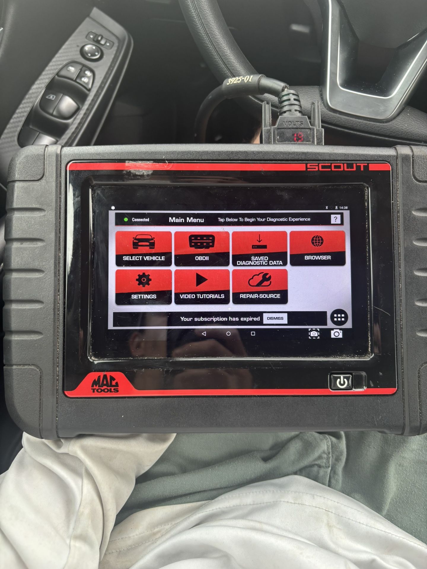 Mac Tools Scout MRST Diagnostic Tool 