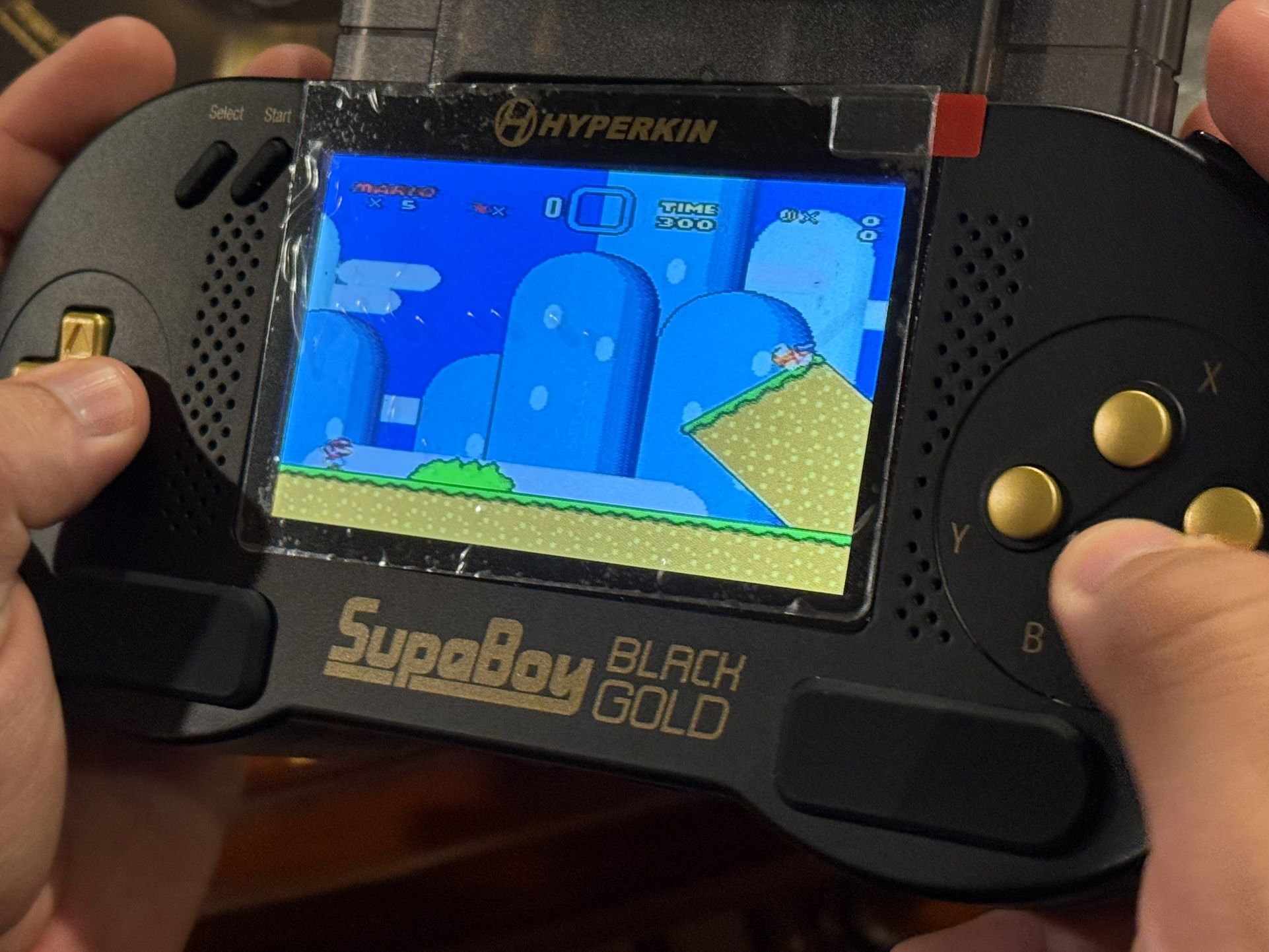 Supaboy Black Gold SNES Portable