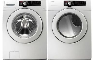 Samsung Front Load Washer Set 