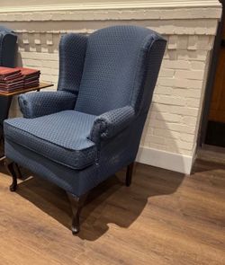 Beautiful Blue WingBack Chair