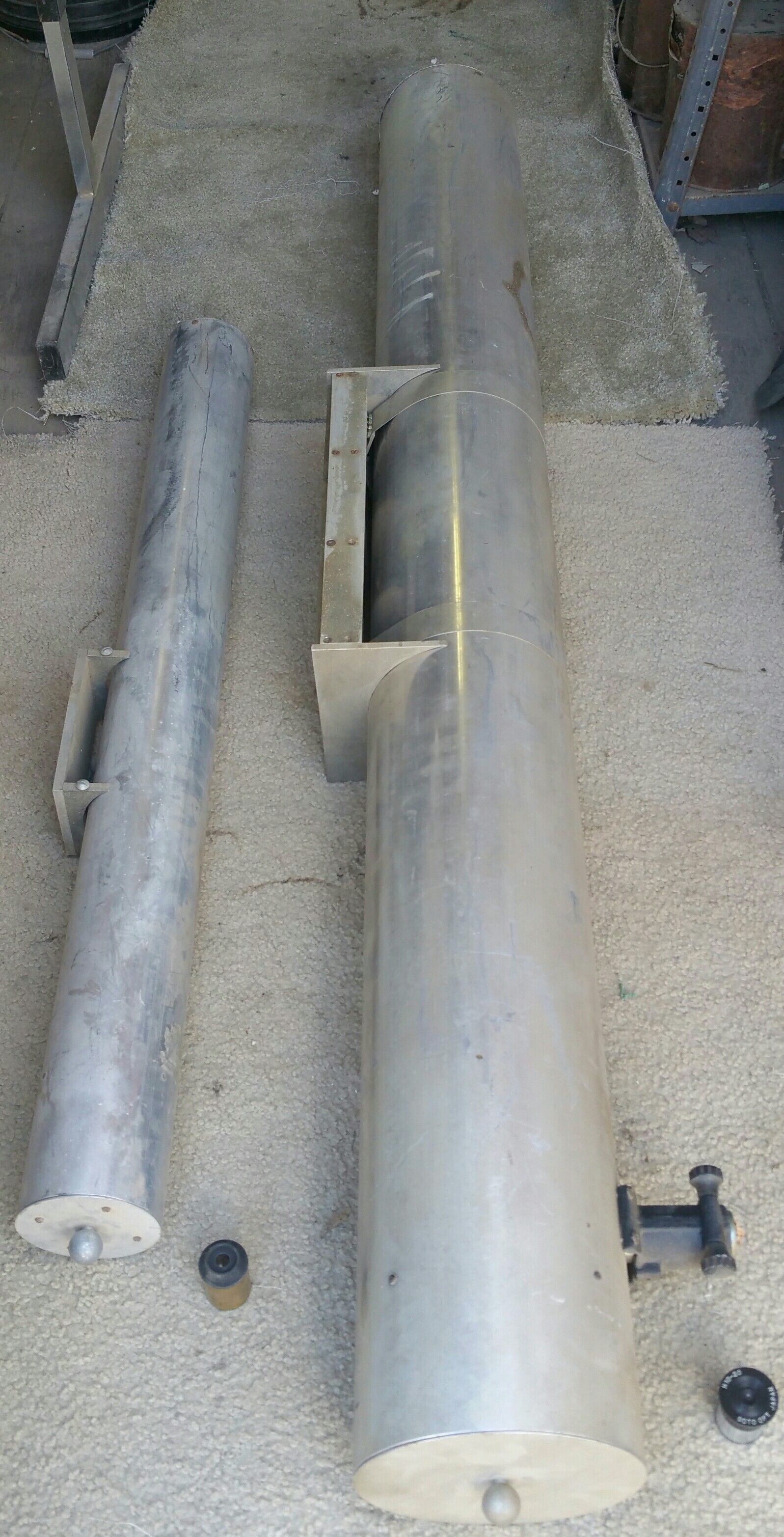 Extra Long Reflector Telescopes