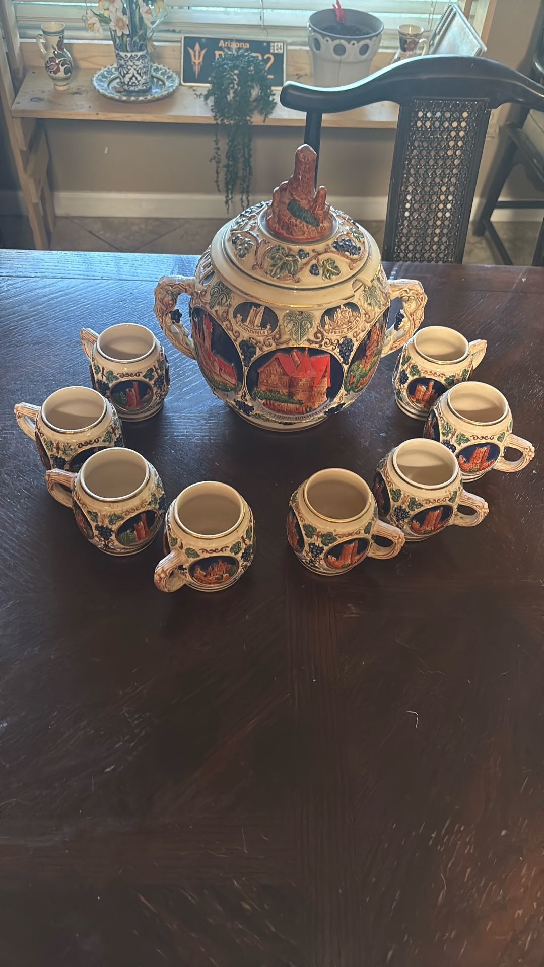 Pottery Set From Germany