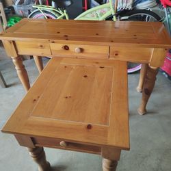 Broyhill Sofa Table And End Table With Drawers