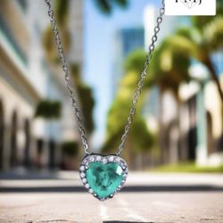 Silver O-Shape Necklace 