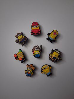 Minions Croc Charms